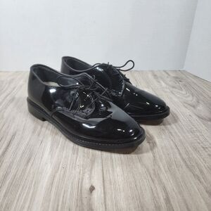 Kids Bates Shoes High Gloss Size 6D